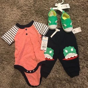 NWT Cat & Jack outfit